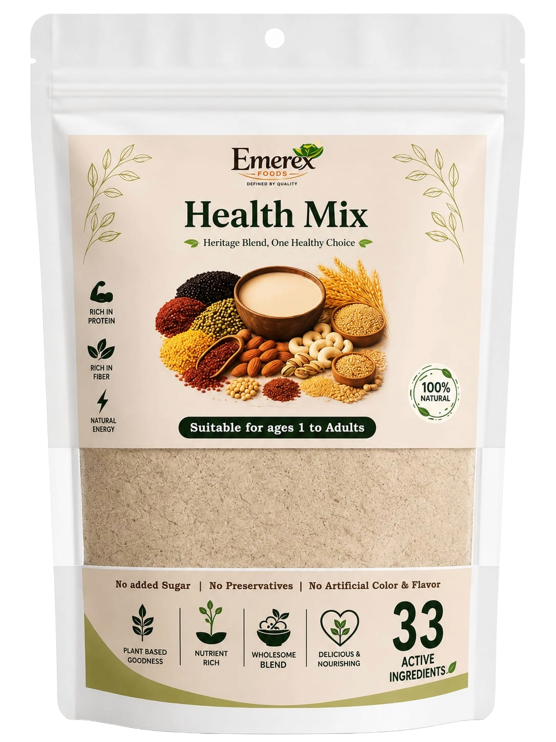 Emerex Health Mix pouch