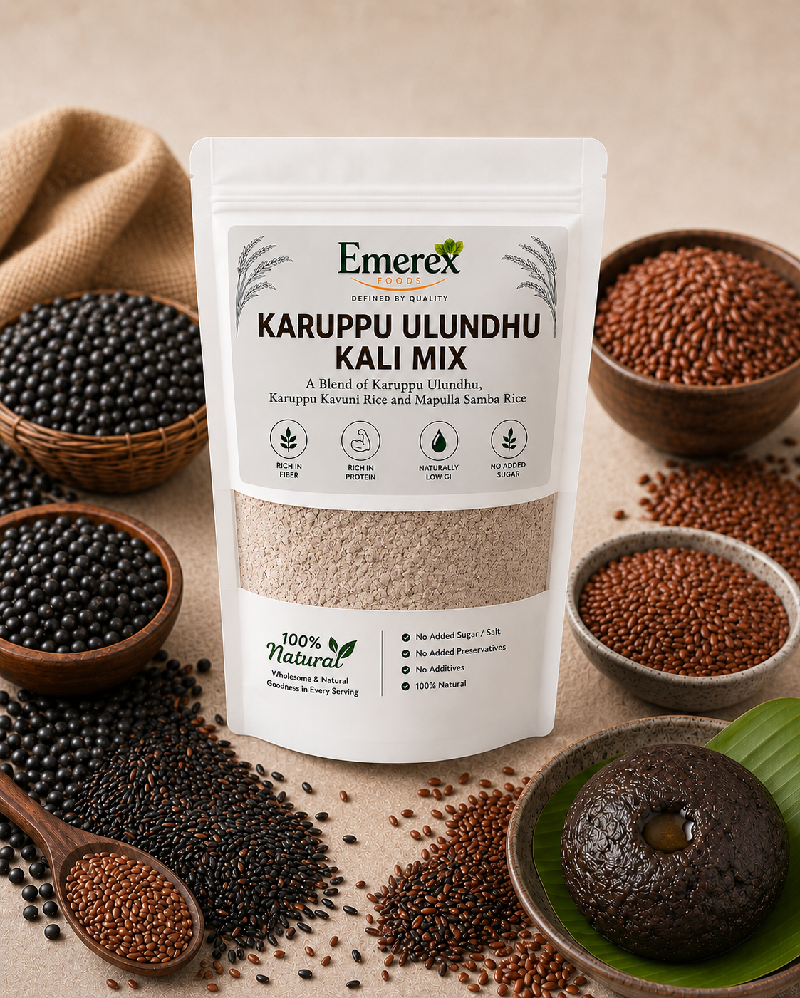 Karuppu Ulundhu Kali Mix ingredients