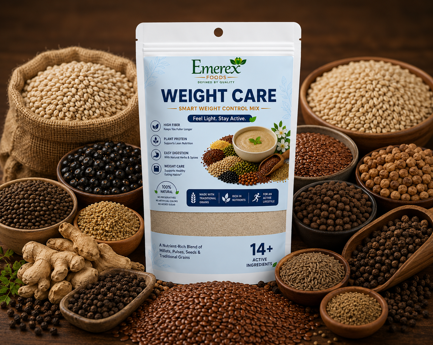 Emerex Weight Care ingredients